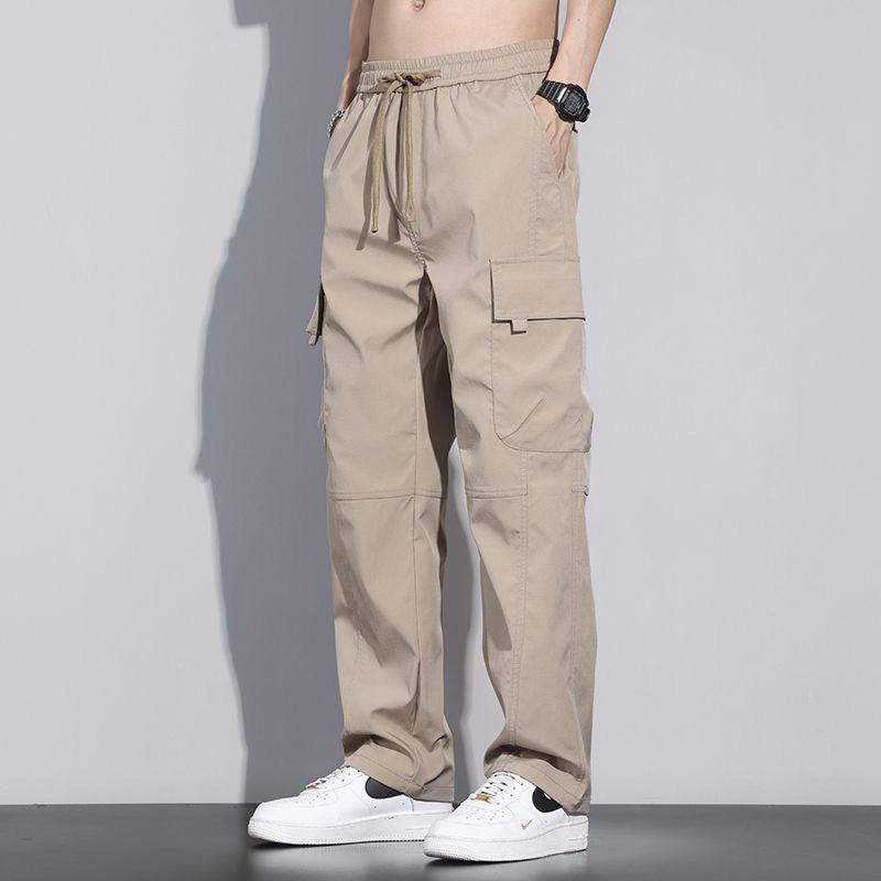 Men's baggy cargo pants - product detail shot