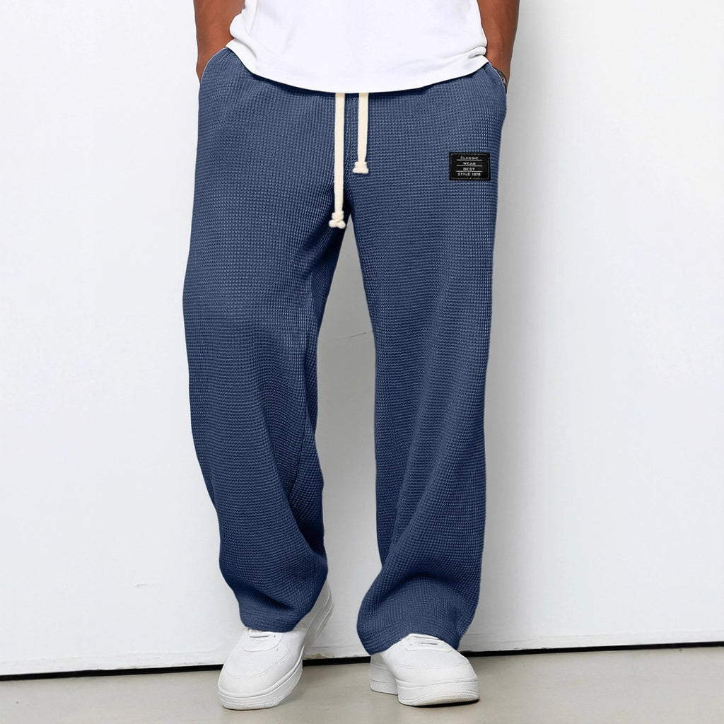 Mens Quick Dry Sweatpants | Straight Leg Athletic Joggers