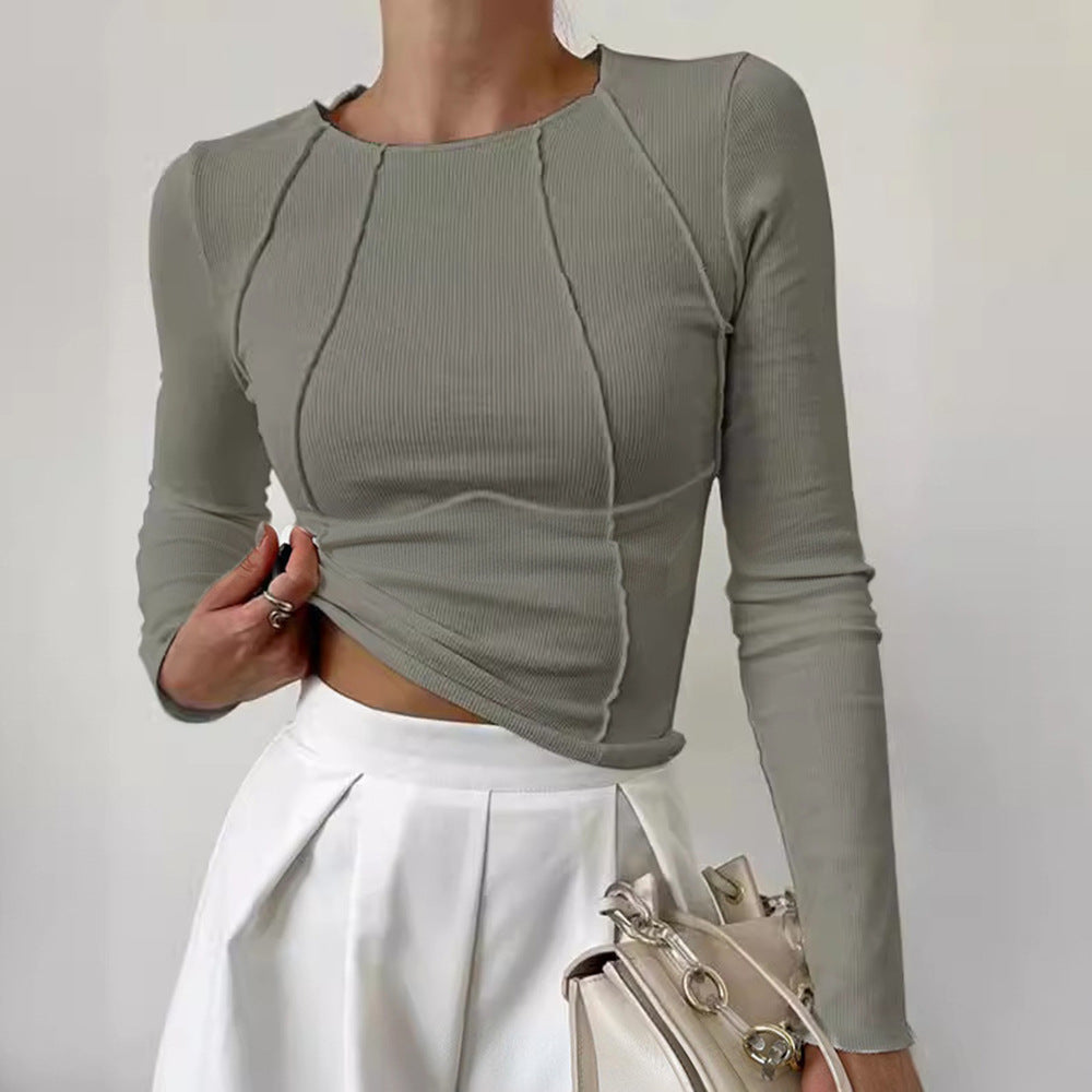 Long-sleeve blouse