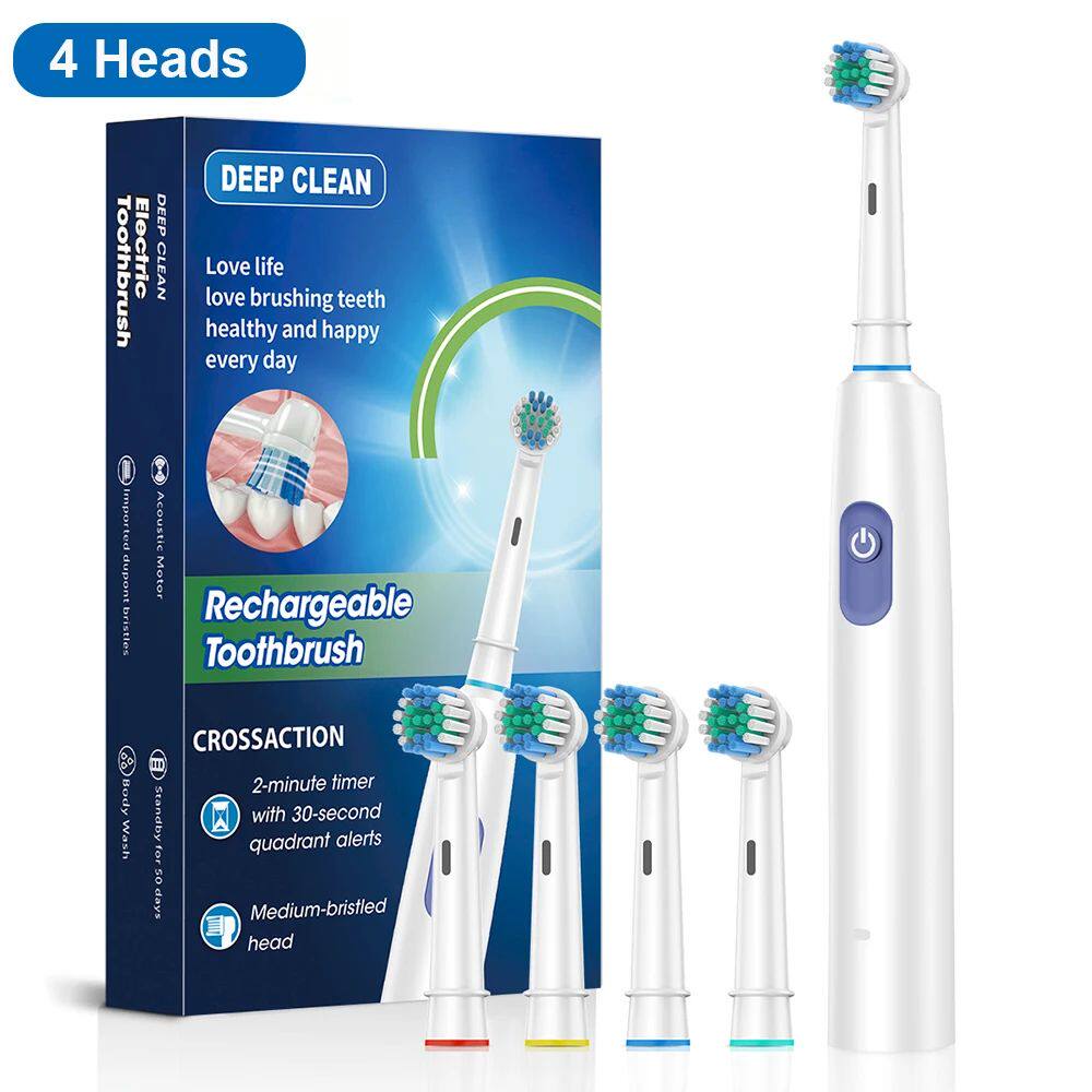 Rotating Rechargeable Electric Toothbrush