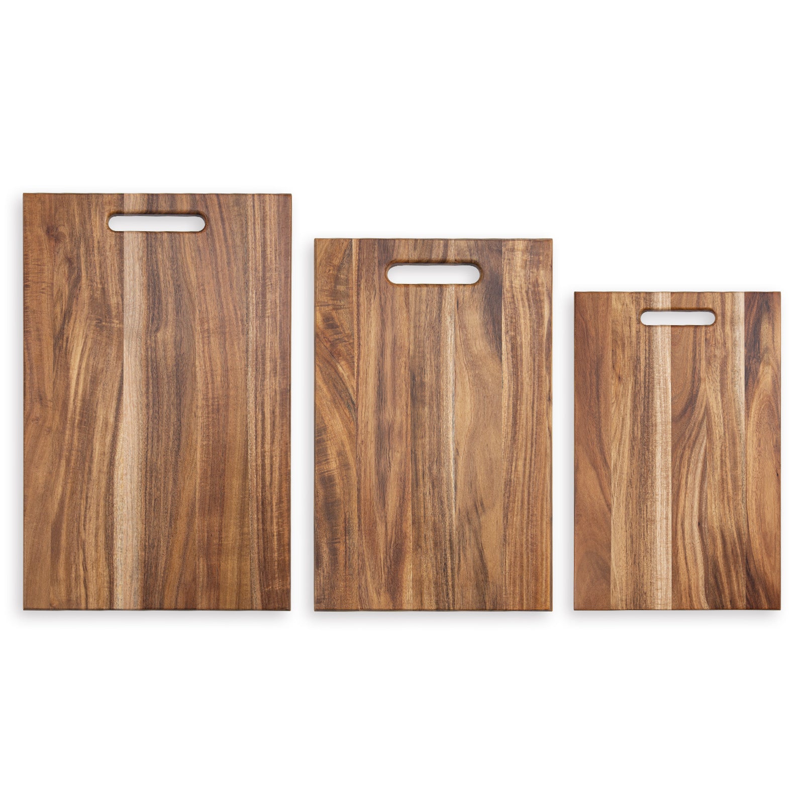 Solid Wood Cutting Board | 3 Sizes | Acacia Wood Kitchen Board