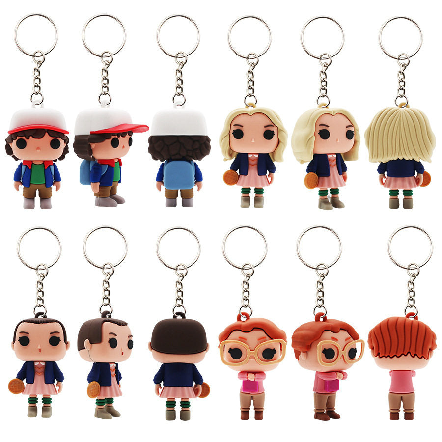 stranger things Keychains