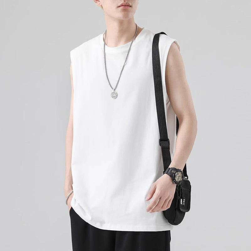 Men’s Oversized Tank Top - Loose Fit Sleeveless