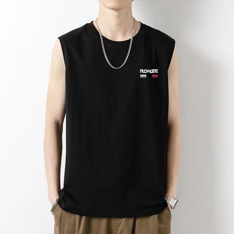 Men’s Oversized Tank Top - Loose Fit Sleeveless