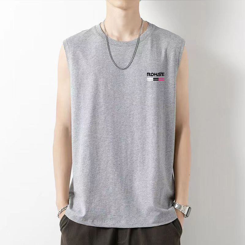 Men’s Oversized Tank Top - Loose Fit Sleeveless