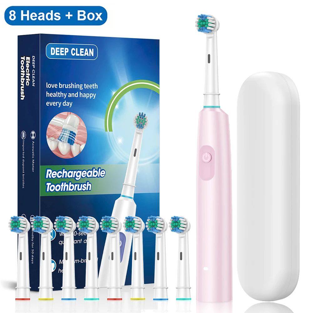 Rotating Rechargeable Electric Toothbrush