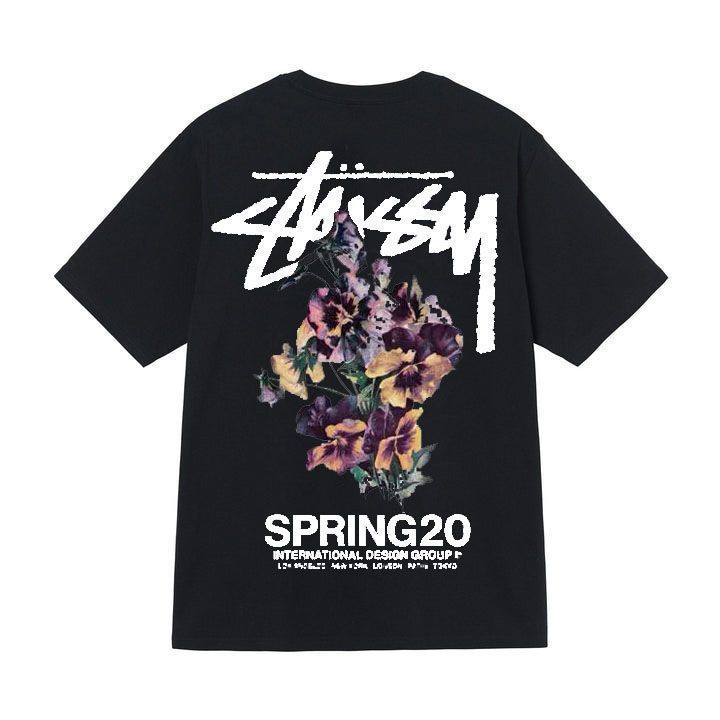 Relaxed stussy tee
