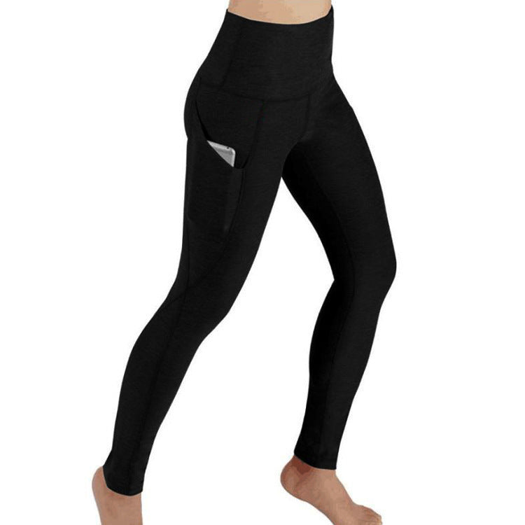 high waisted scrunch butt leggings with phone pocket