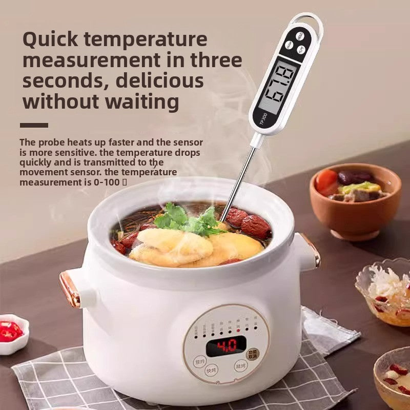 High-Precision Digital Probe Meat Thermometer