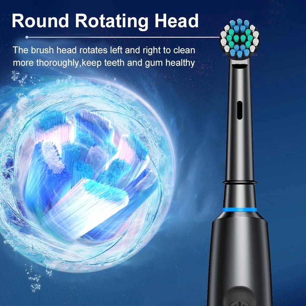 Rotating Rechargeable Electric Toothbrush
