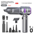 Handheld Cordless Vacuum Cleaner with Blowing and Inflation Functions