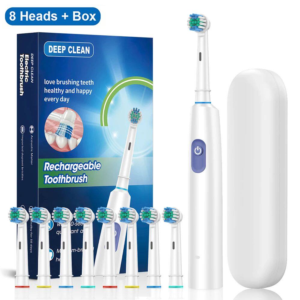 Rotating Rechargeable Electric Toothbrush