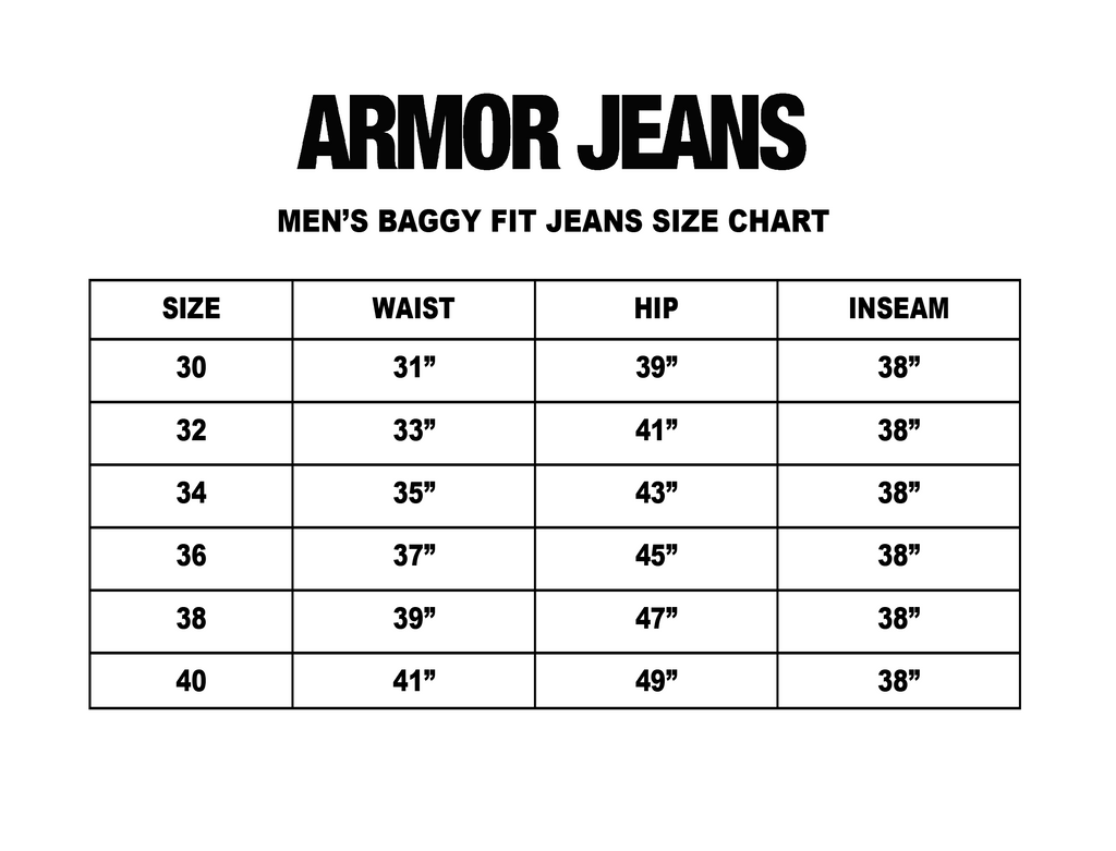 Men’s Black Baggy Jeans | Distressed Loose Fit Denim