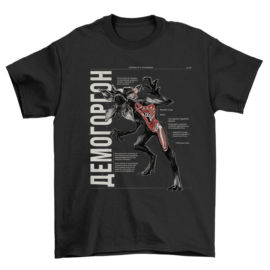 Stranger Things Hellfire Club Printed Cotton T-Shirt