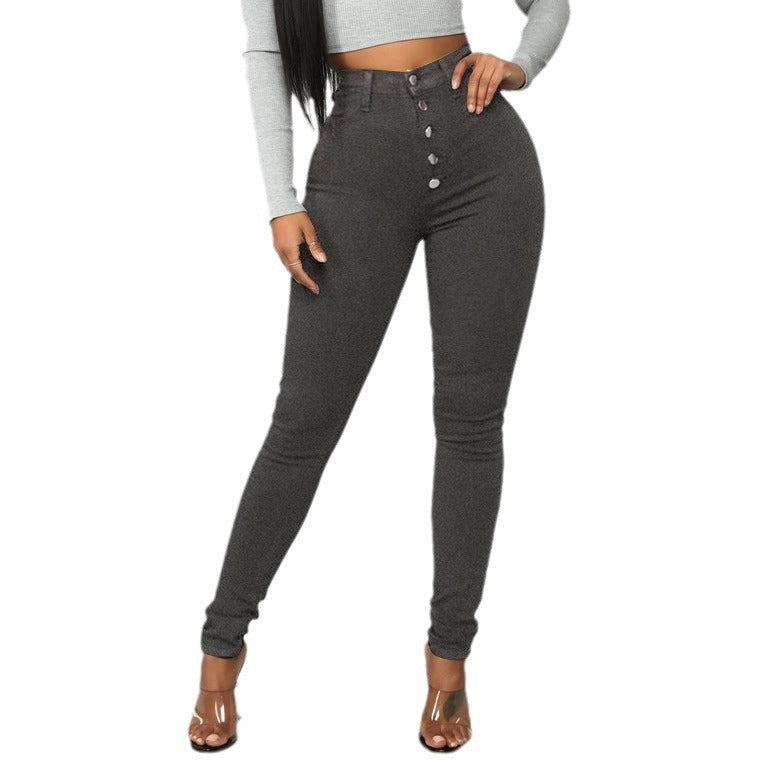 Women's High Waisted Stretch Jeans
