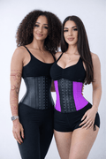Women's Waist Trainer & Cincher Set – 12" Long Torso PRO Package, 2-Piece