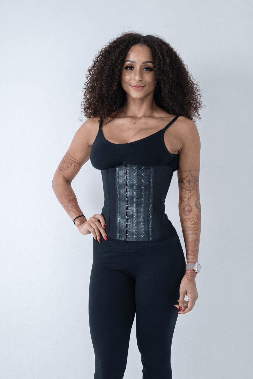 Women's Waist Trainer & Cincher Set – 12" Long Torso PRO Package, 2-Piece