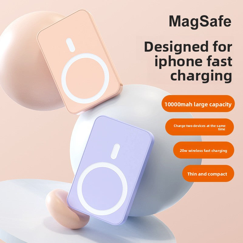 MagSafe Power Bank 10000mAh – Portable Magnetic Fast Charger with LED Display