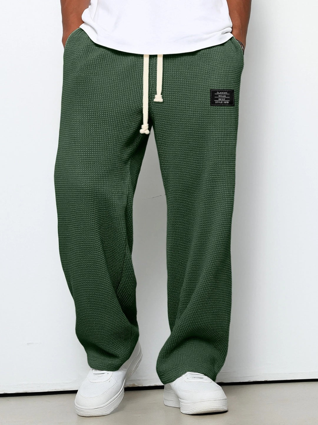 Mens Quick Dry Sweatpants | Straight Leg Athletic Joggers