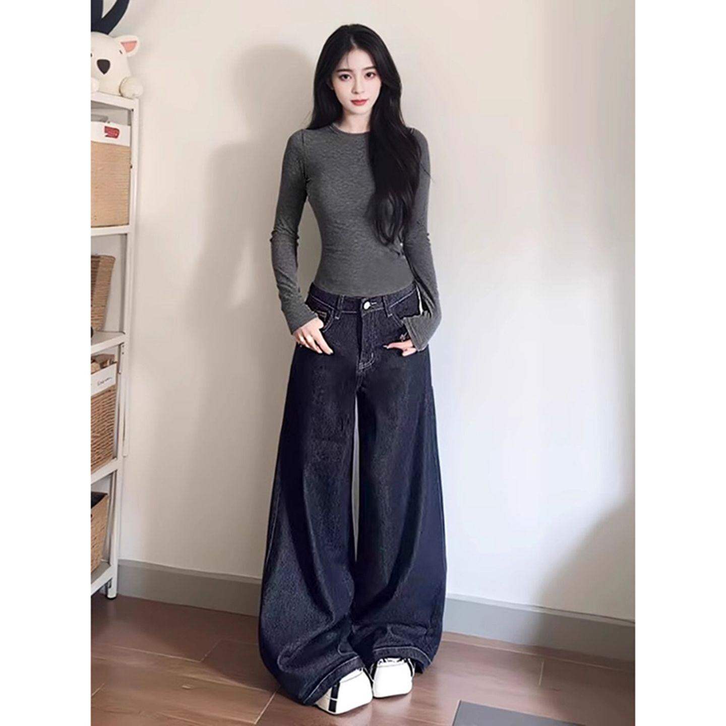 Women’s Slim Fit Long Sleeve T-Shirt - Soft Viscose Spandex Round Neck Basic Top
