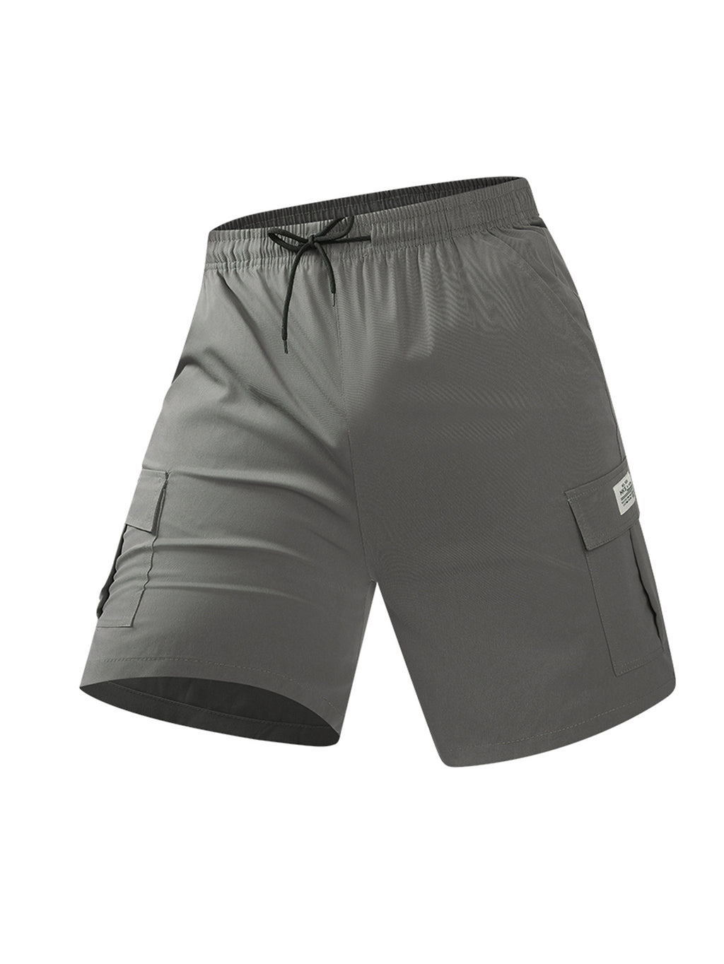 Men’s Elastic Waist Cargo Shorts