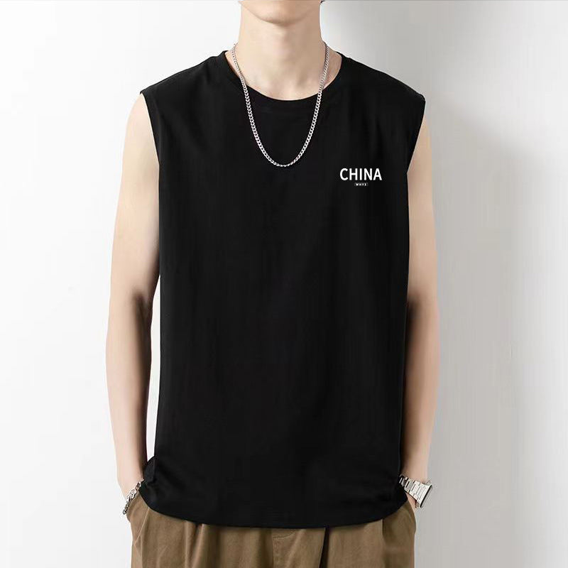 Men’s Oversized Tank Top - Loose Fit Sleeveless