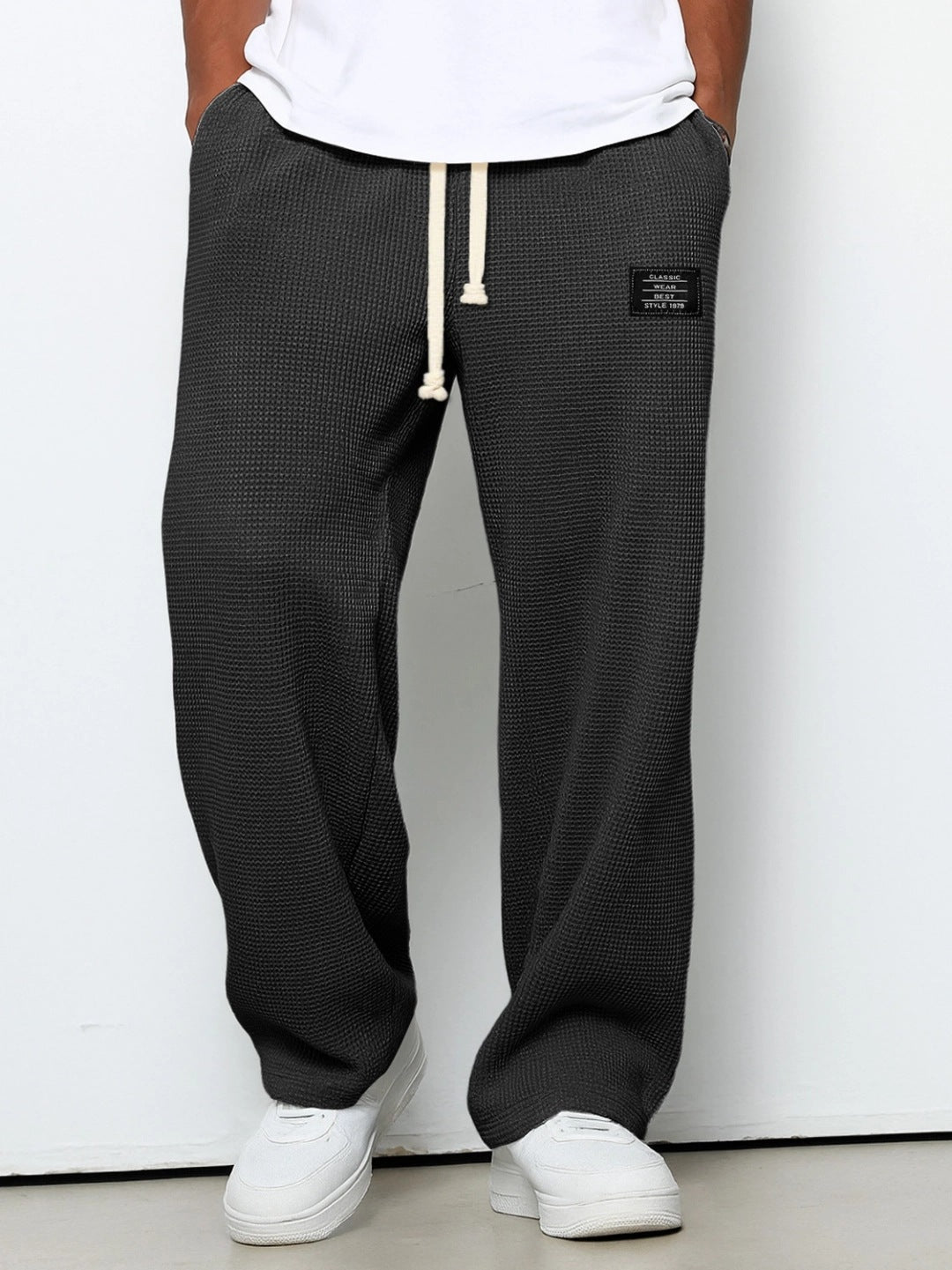 Mens Quick Dry Sweatpants | Straight Leg Athletic Joggers