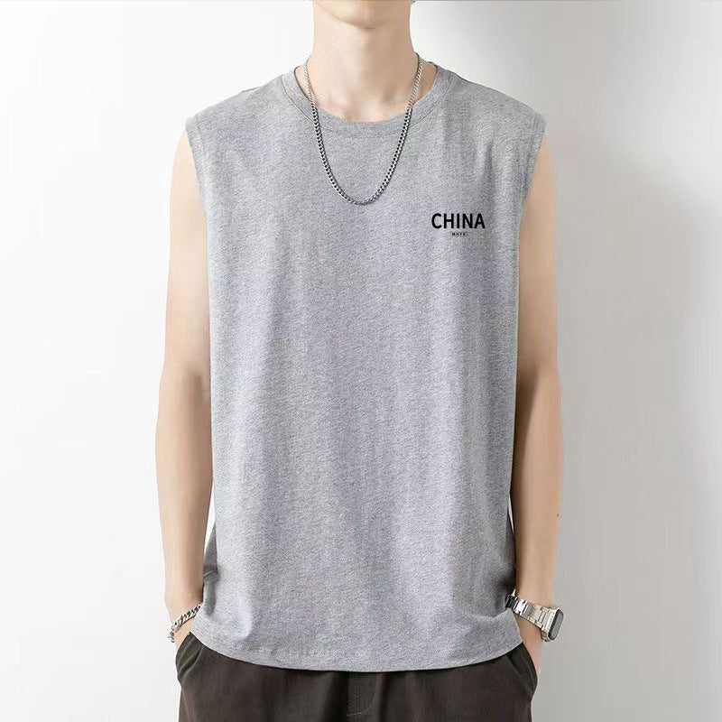 Men’s Oversized Tank Top - Loose Fit Sleeveless