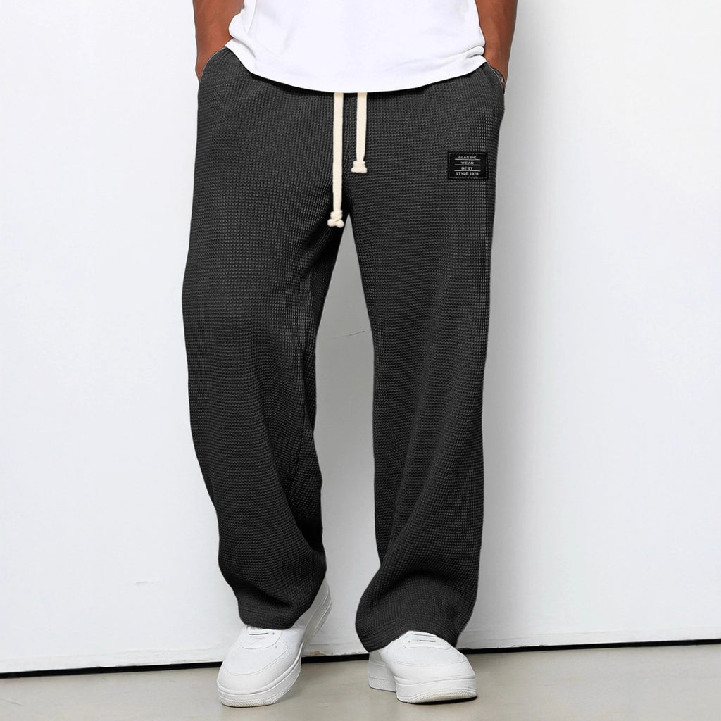 Mens Quick Dry Sweatpants | Straight Leg Athletic Joggers