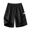 Men’s Elastic Waist Cargo Shorts