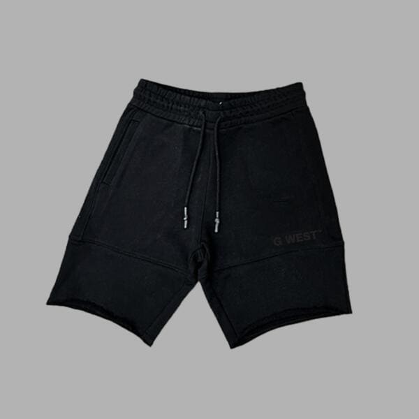 G WEST Men’s Cotton Shorts – Heavyweight Relaxed Fit