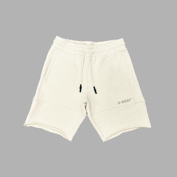 G WEST Men’s Cotton Shorts – Heavyweight Relaxed Fit