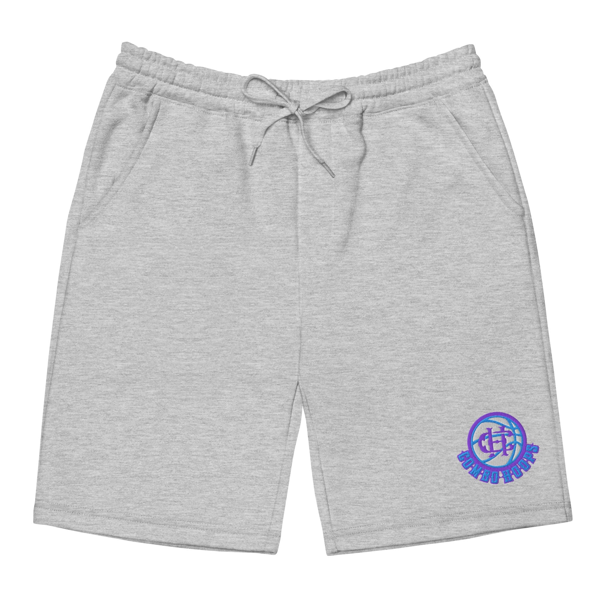 Men’s Fleece Shorts – Cotton Blend Drawstring Lounge Shorts with Pockets for Men