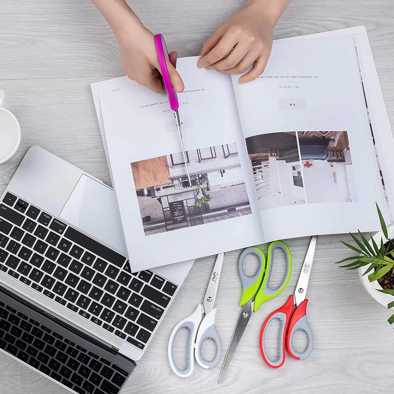 Multipurpose Scissors Pack of 4